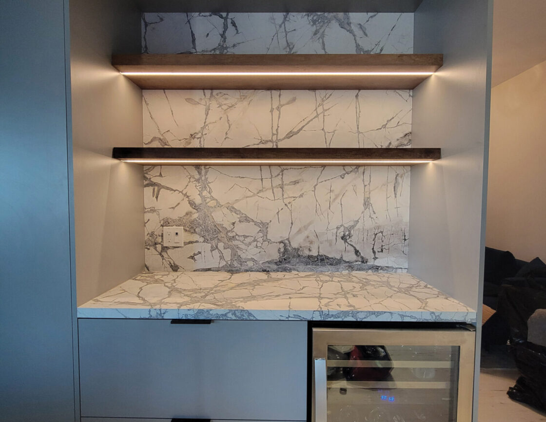 Custom commercial buildout for Toronto retail space