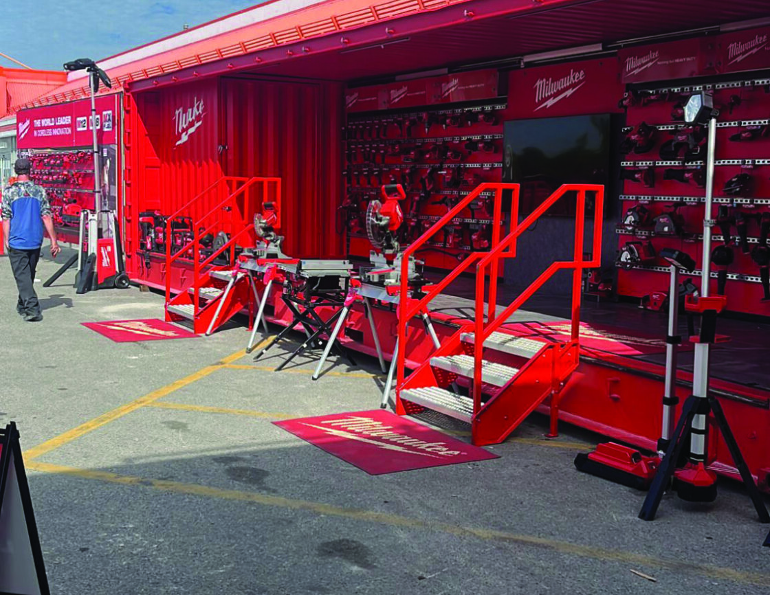 Container pop-up shop conversion in Toronto