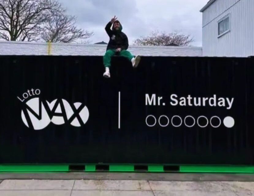 Modified container with custom windows and doors