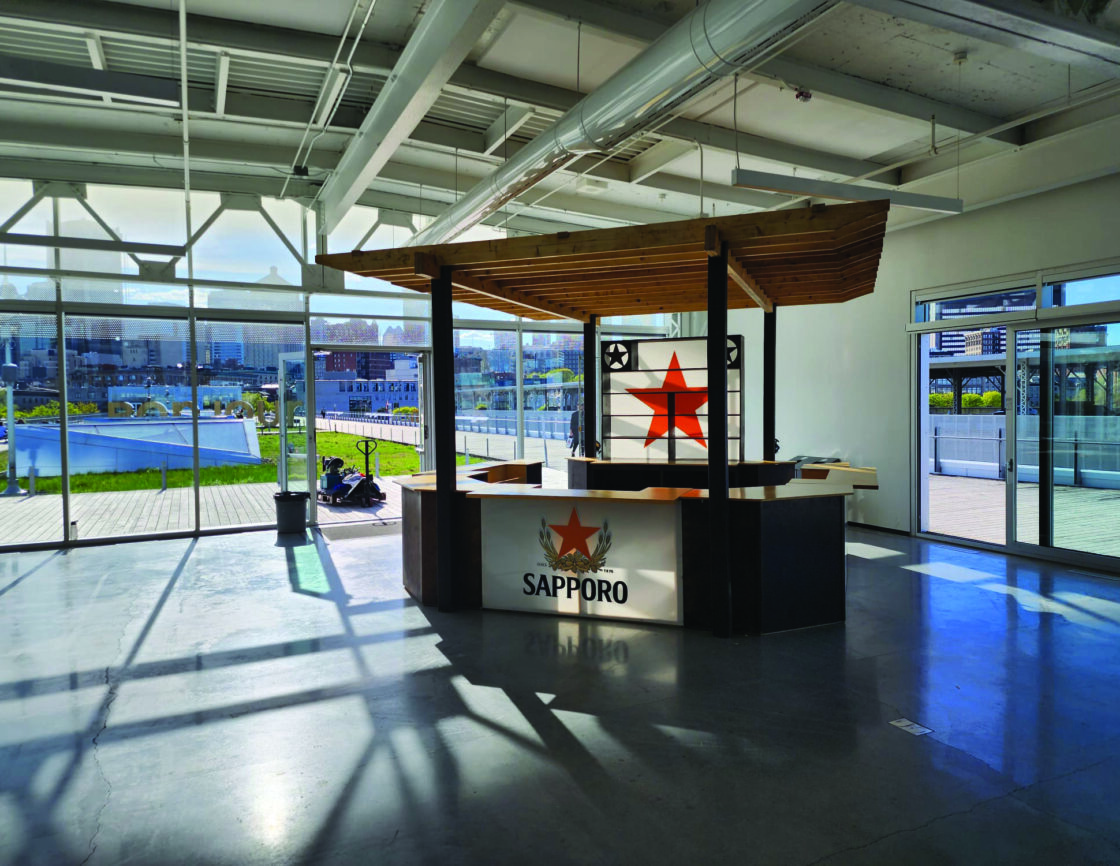 Tradeshow booth design and fabrication