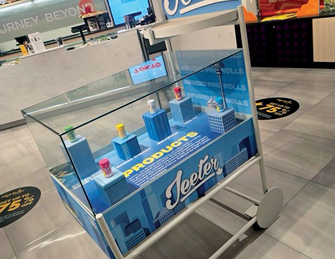 Channel letter signage installation